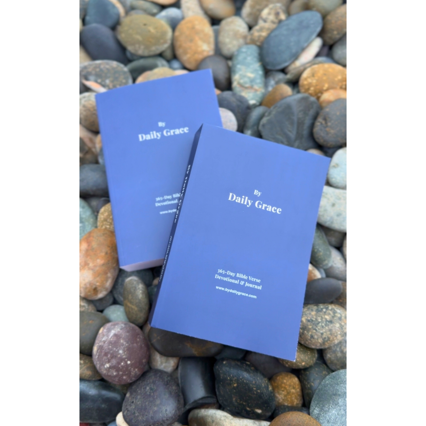 By Daily Grace: 365-Day Bible Verse Devotional & Journal