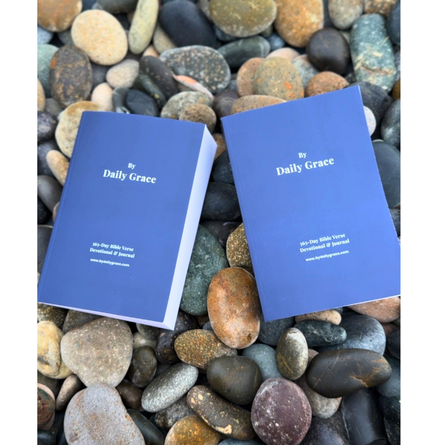 By Daily Grace: 365-Day Bible Verse Devotional & Journal