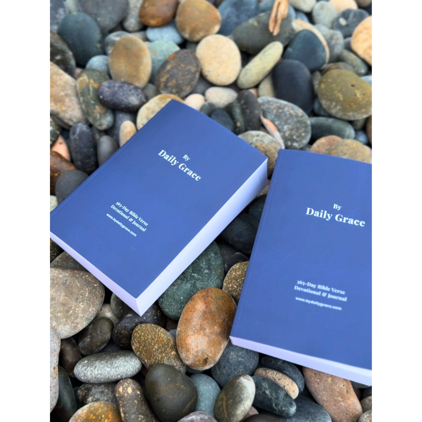 By Daily Grace: 365-Day Bible Verse Devotional & Journal