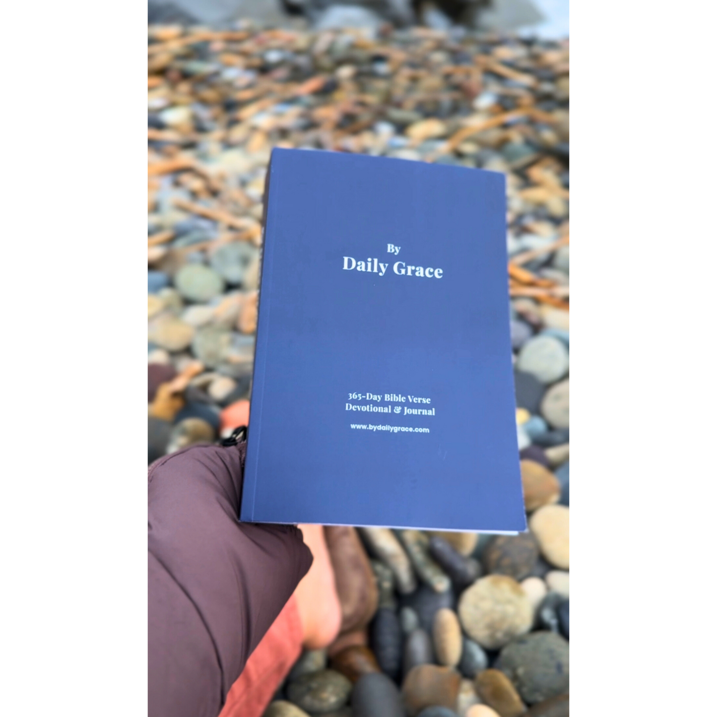 By Daily Grace: 365-Day Bible Verse Devotional & Journal
